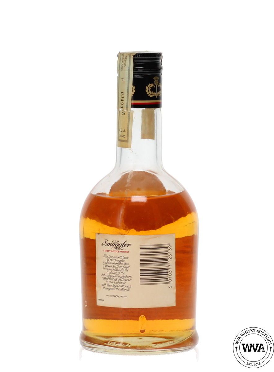 OLD SMUGGLER BLENDED SCOTCH WHISKY IMPORT