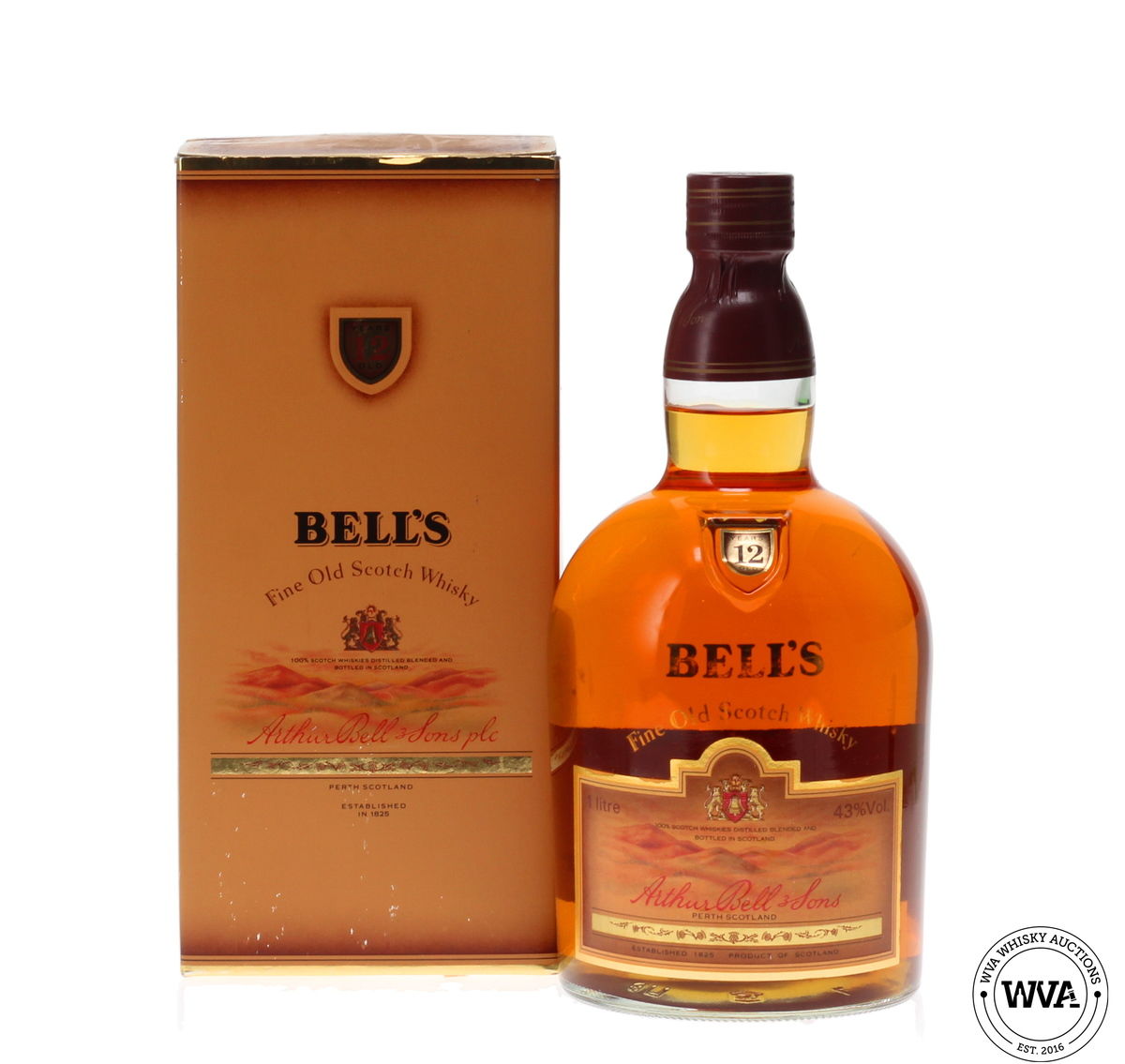 BELLS FINE OLD SCOTCH WHISKY 12 YEAR OLD 