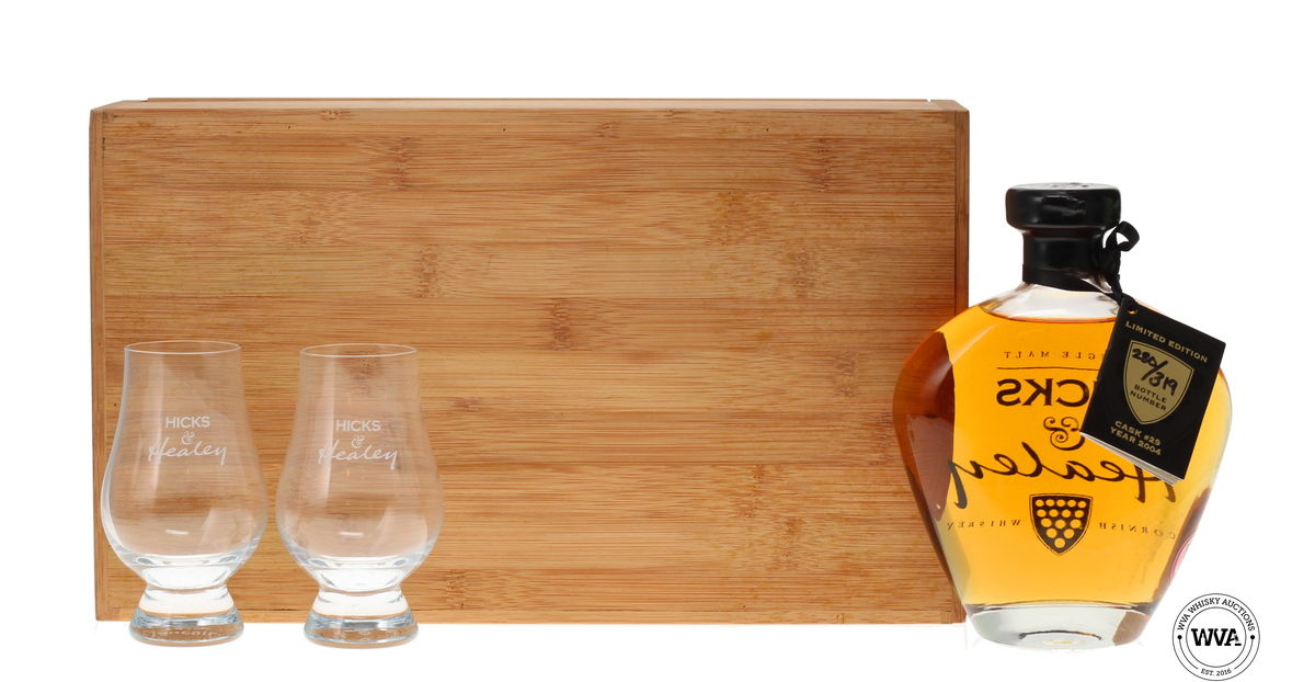 HICKS & HEALY CORNISH WHISKY GIFT SET
