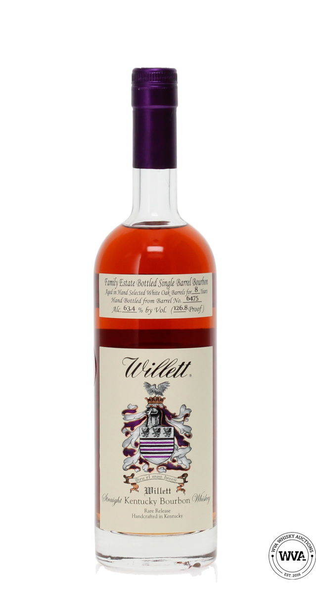 WILLETT 8 YEAR OLD SINGLE BARREL BOURBON - BLUE HORSE #6475 THE LEXINGTON