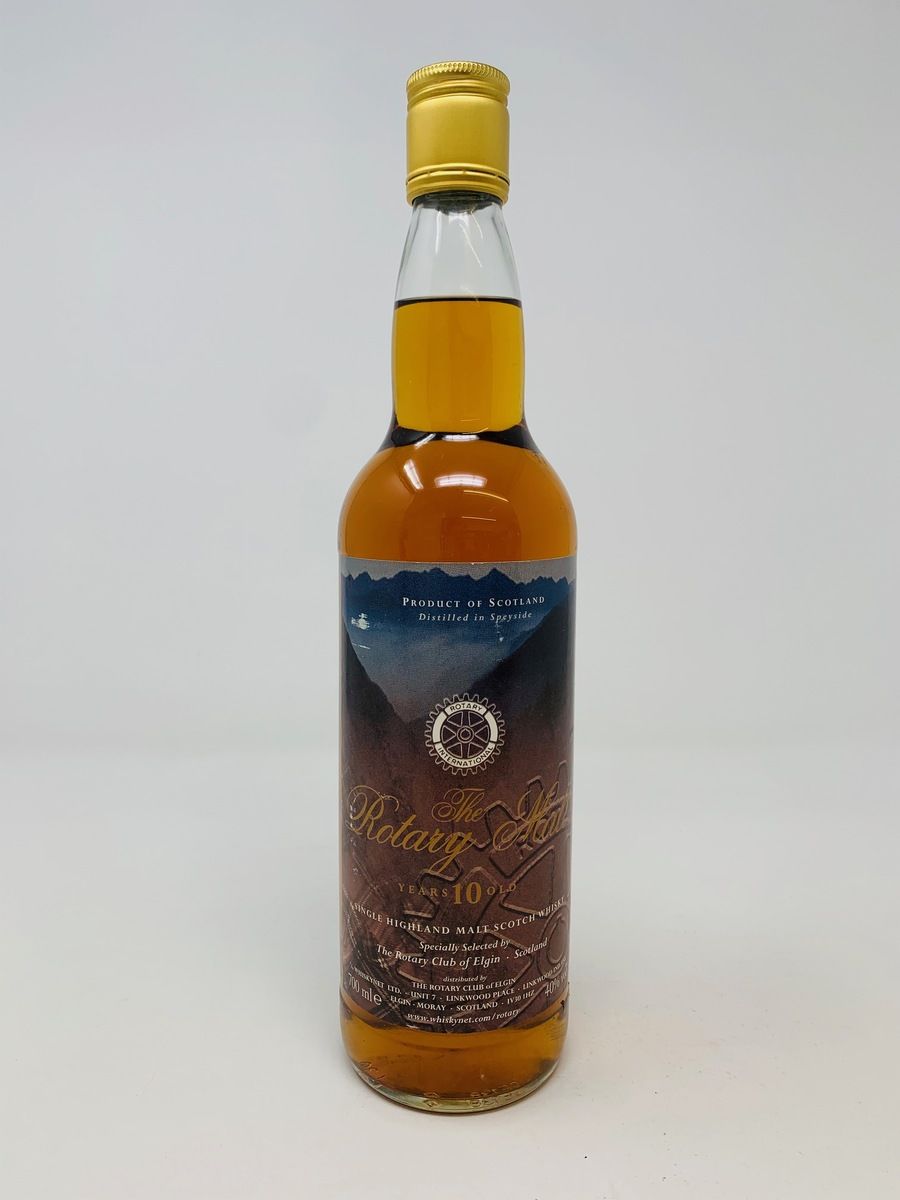 THE ROTARY MALT ELGIN 10 YEAR OLD 