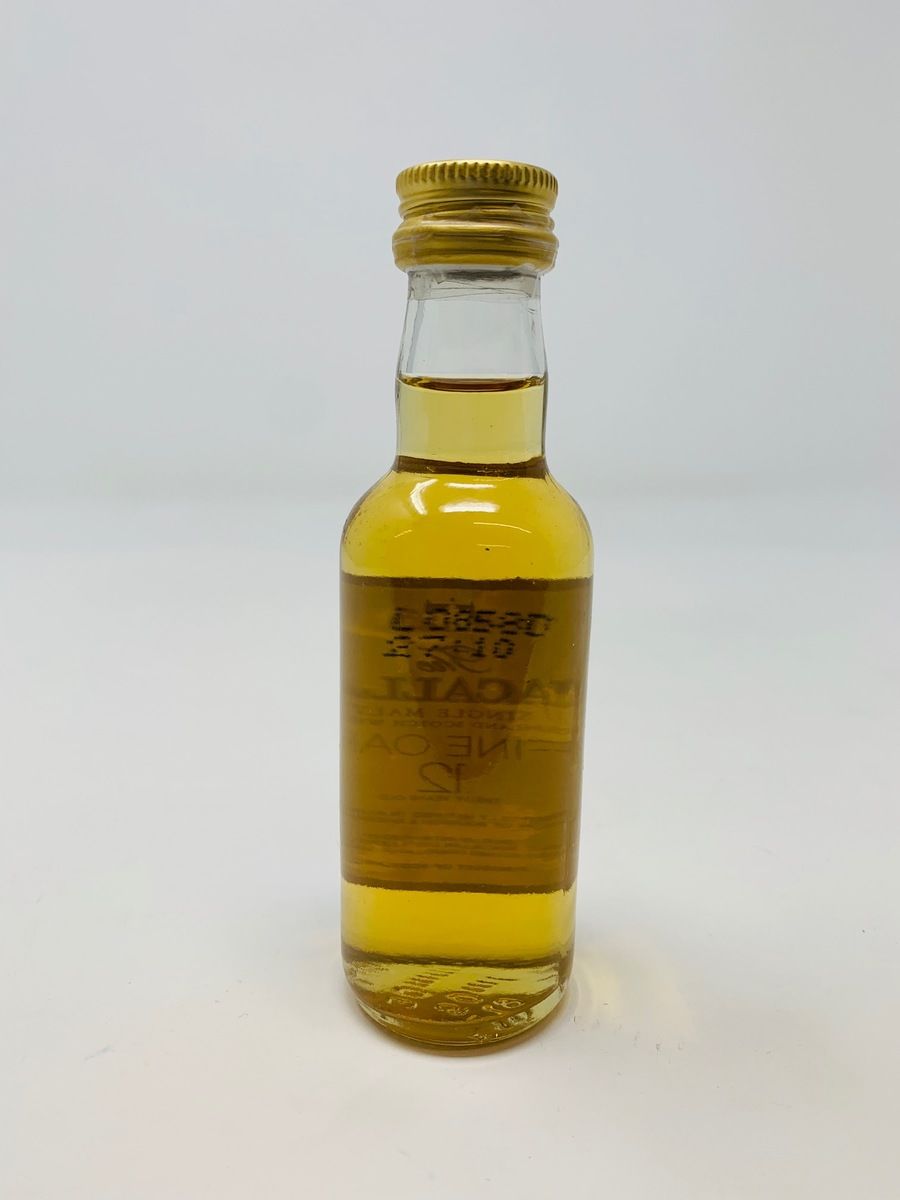 THE MACALLAN FINE OAK 12 YEAR OLD MINIATURE