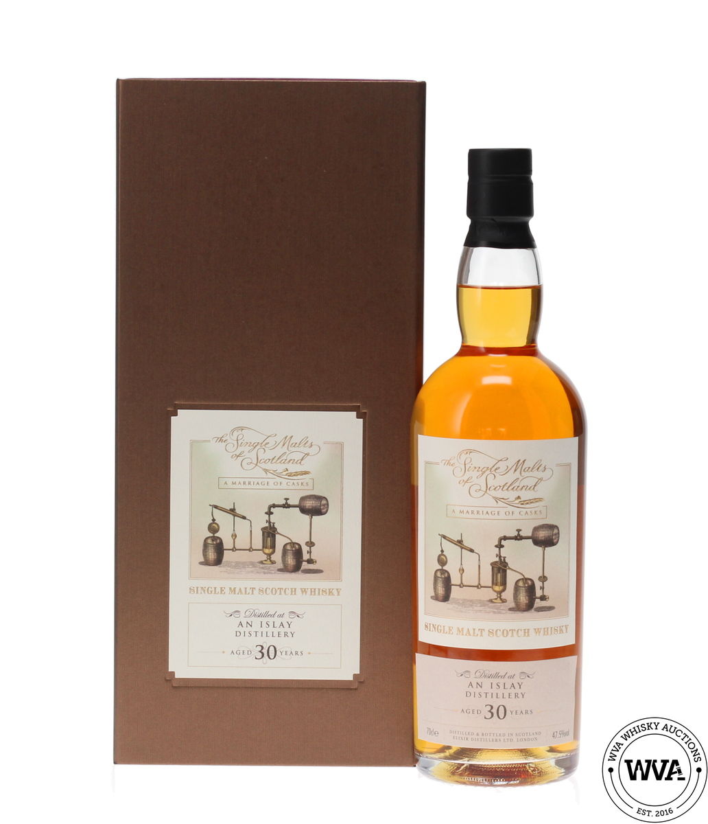 AN ISLAY DISTILLERY 30 YEAR OLD - SINGLE MALTS OF SCOTLAND
