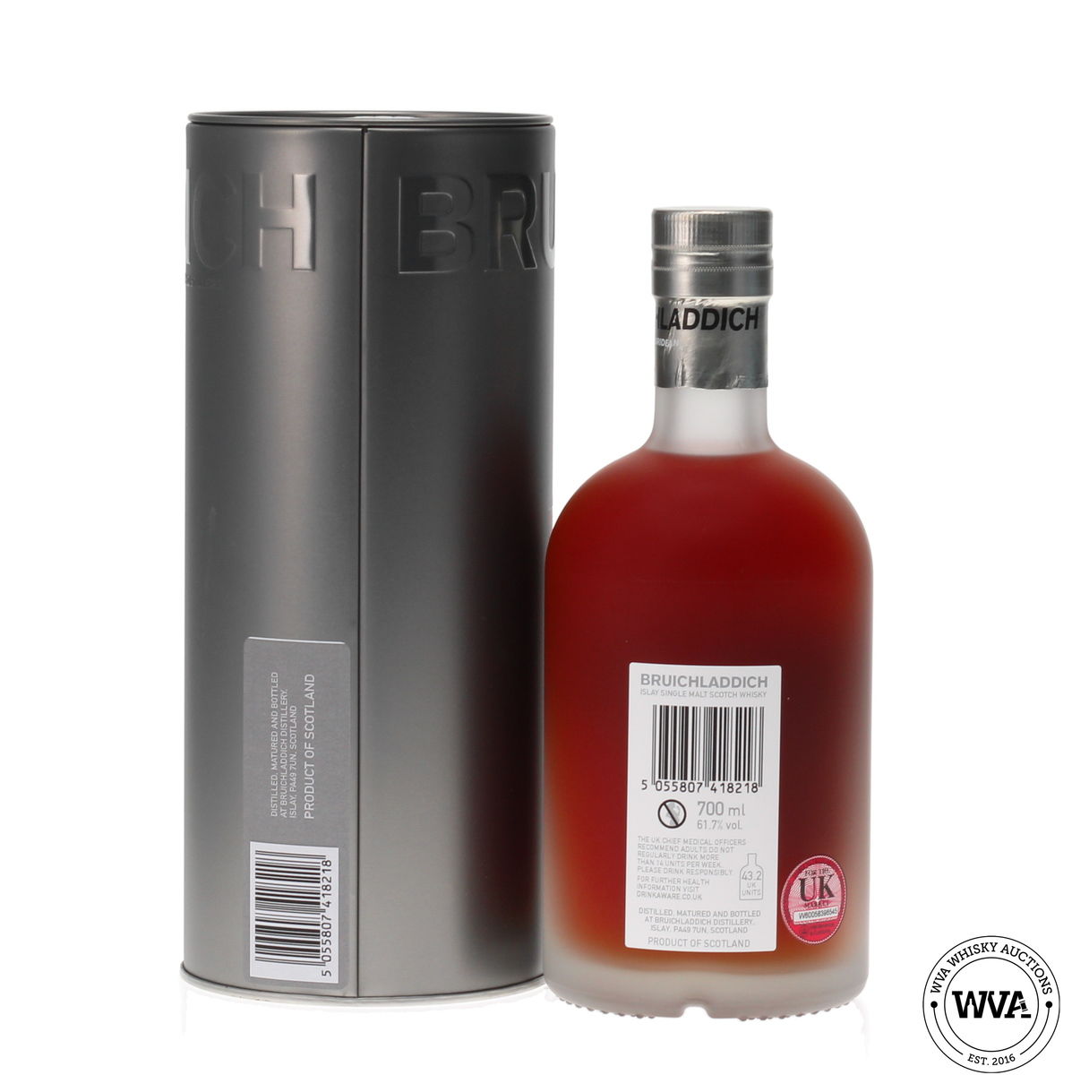 BRUICHLADDICH 2011 12 YEAR OLD CASK EVOLUTION EXPLORATION