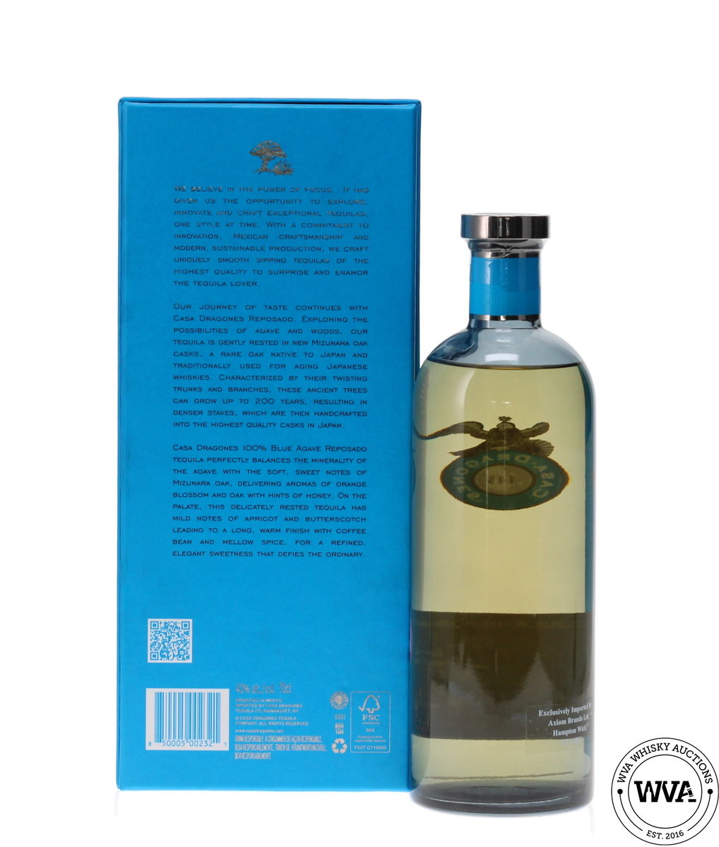 CASA DRAGONES REPOSADO MIZUNARA TEQUILA