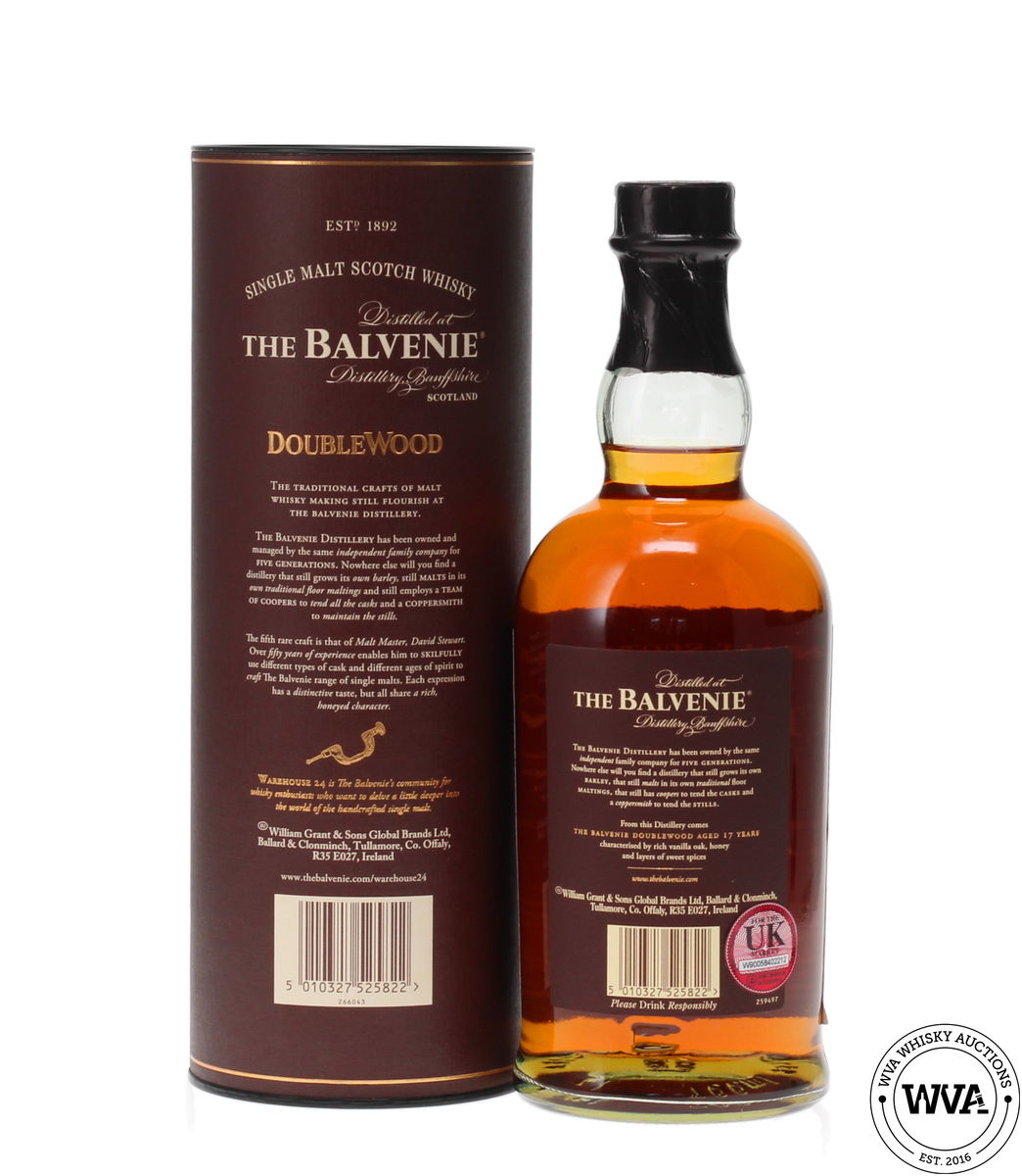BALVENIE 17 YEAR OLD DOUBLEWOOD