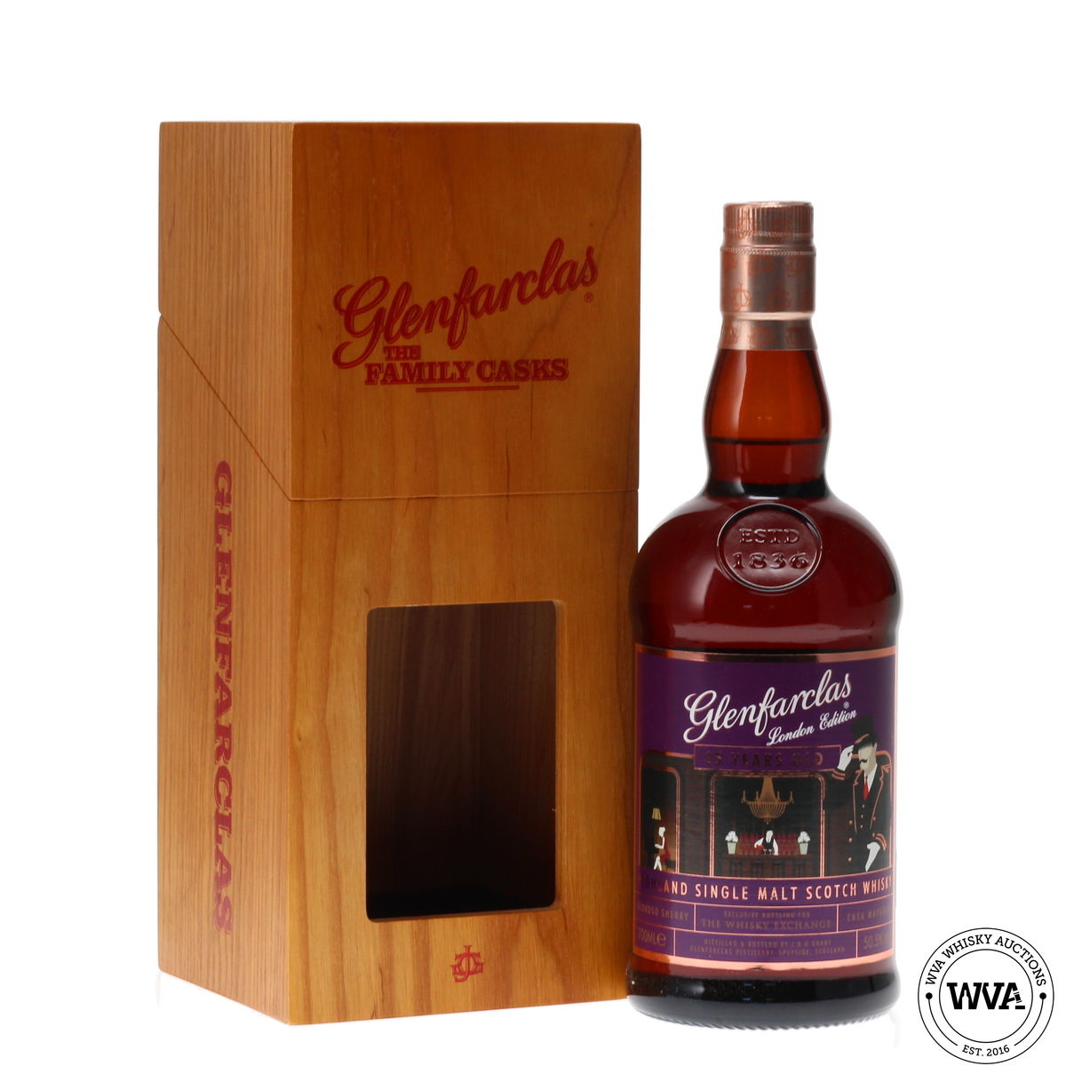 GLENFARCLAS 25 YEAR OLD LONDON EDITION TWE EXCLUSIVE