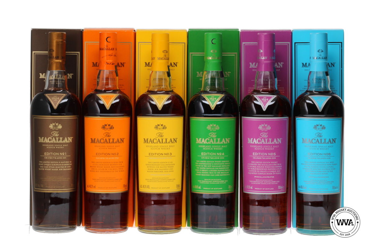 MACALLAN EDITIONS SET (1-6) 