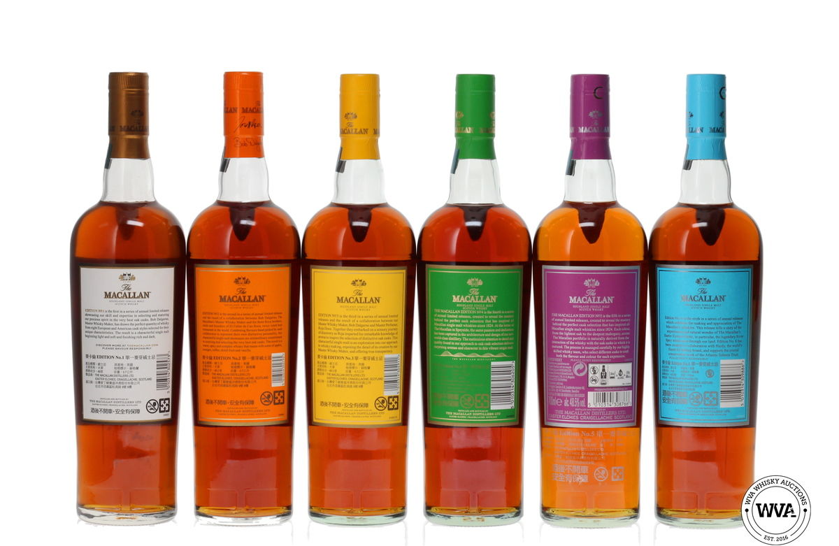 MACALLAN EDITIONS SET (1-6) 