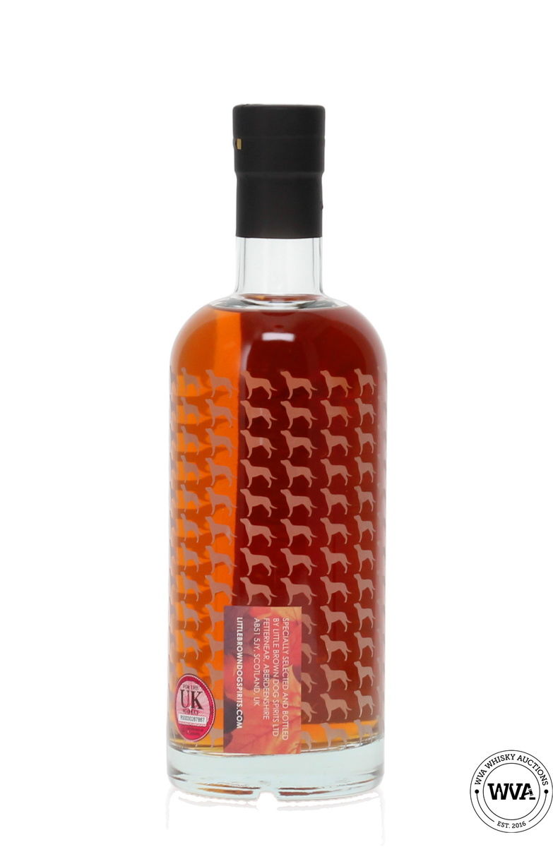 WEE MONGREL 8 YEAR OLD MAPLE SYRUP CASK FINISH BLENDED RUM - LITTLE BROWN DOG
