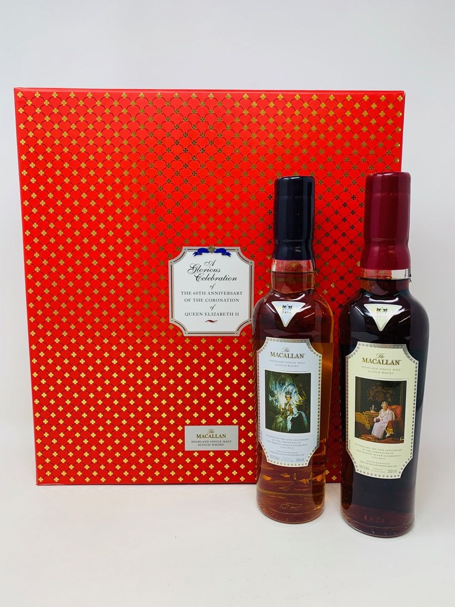 THE MACALLAN CORONATION BOTTLINGS 2 X 35CL