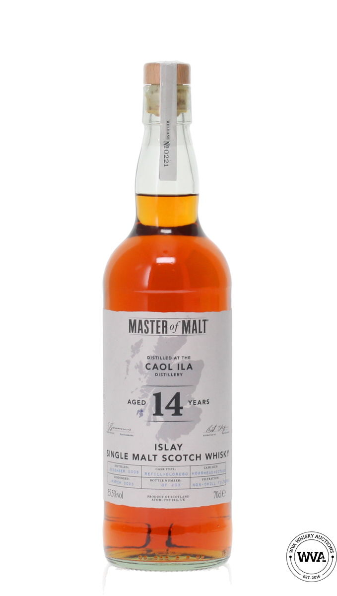 CAOL ILA 14 YEAR OLD 2008 - MASTER OF MALT