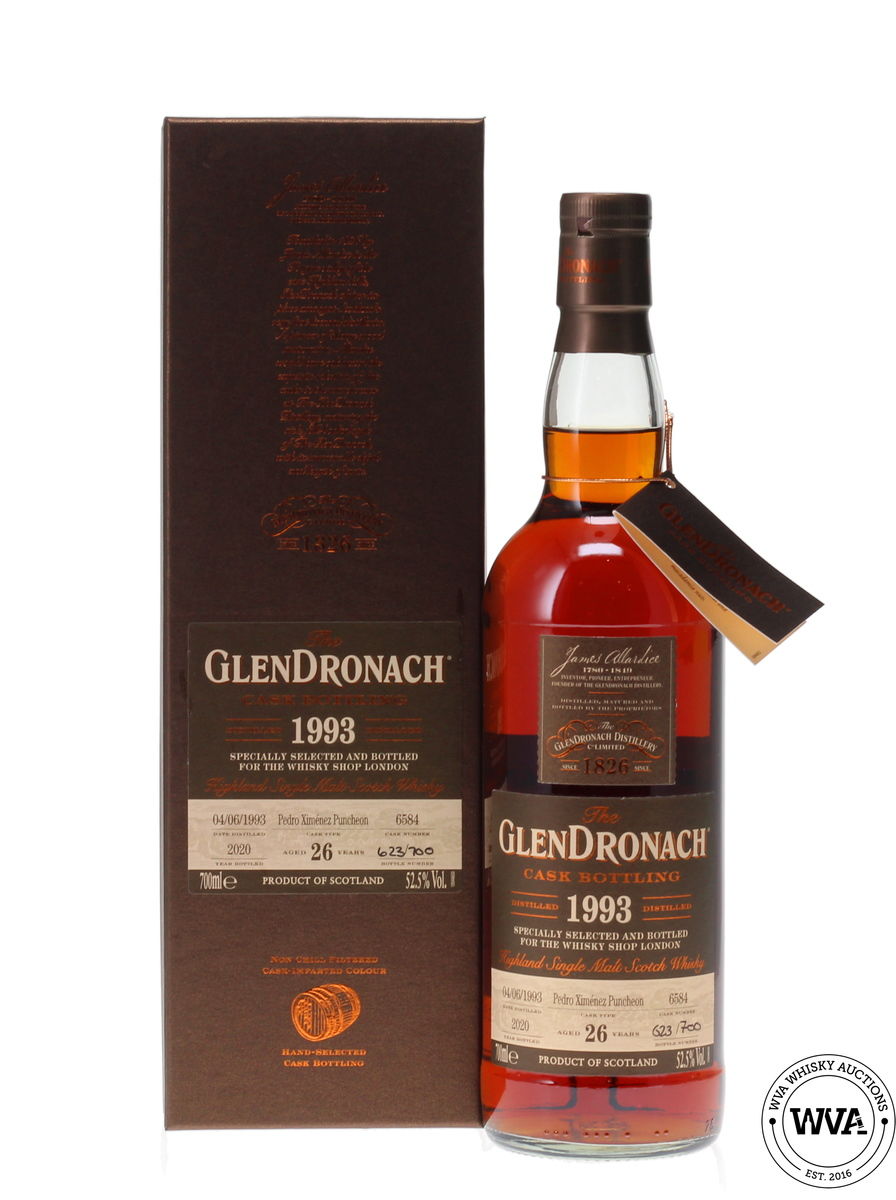 GLENDRONACH 26 YEAR OLD 1993 SINGLE CASK #6584