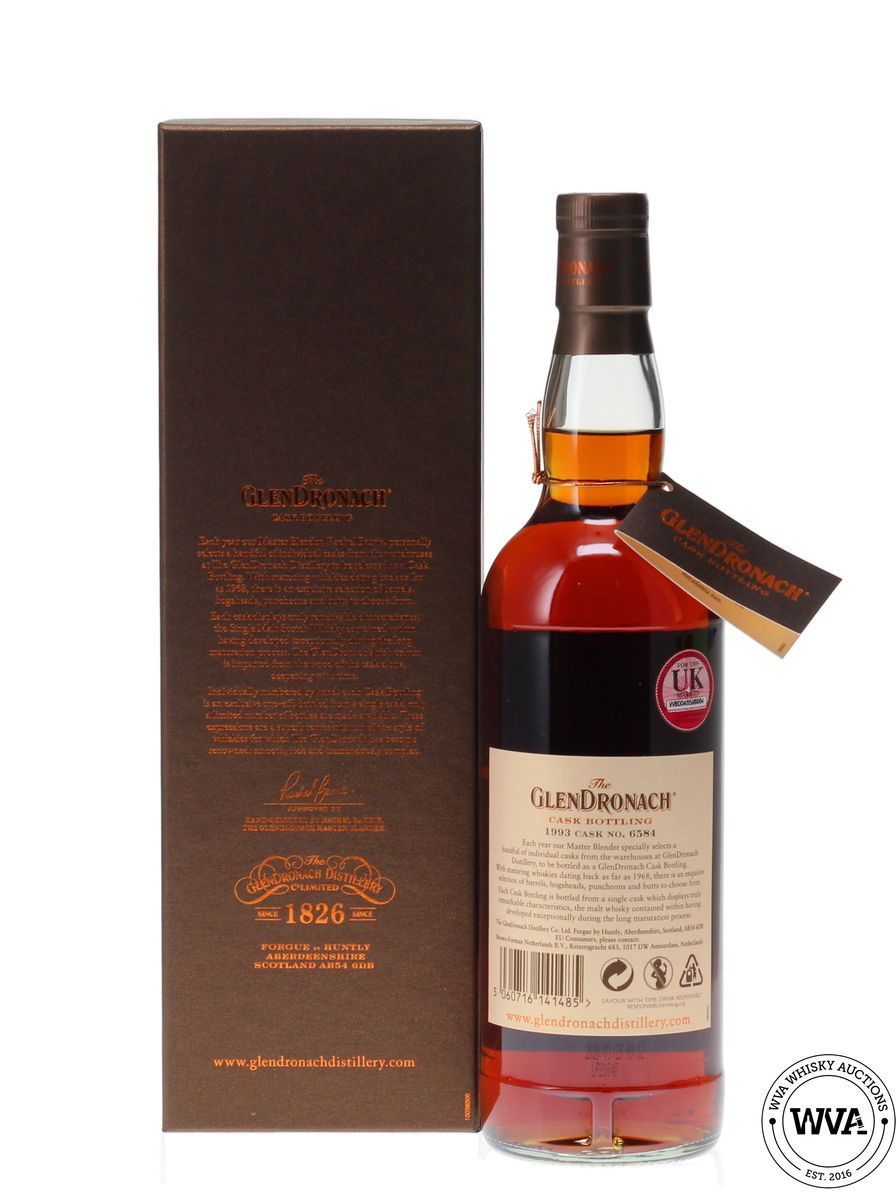 GLENDRONACH 26 YEAR OLD 1993 SINGLE CASK #6584