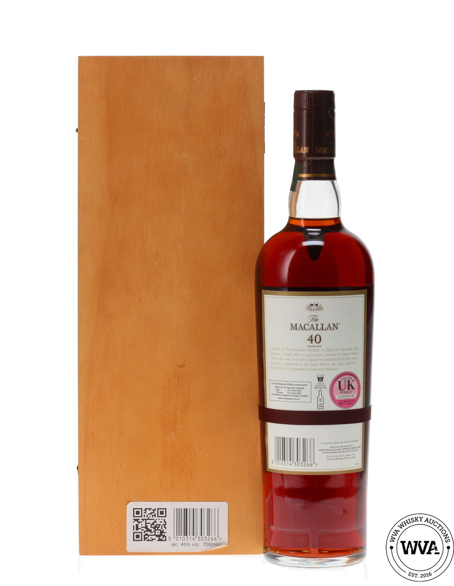 MACALLAN 40 YEAR OLD (2016)