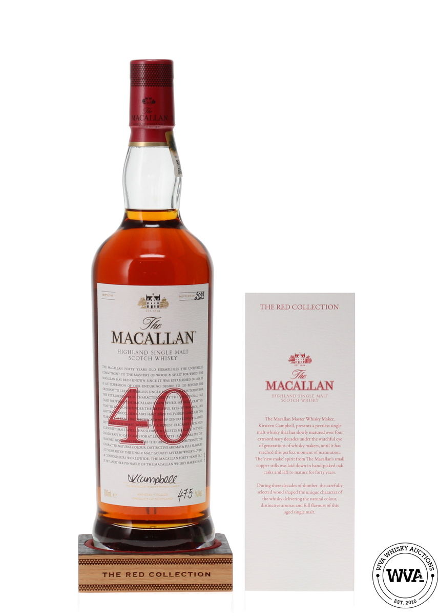 MACALLAN 40 YEAR OLD - THE RED COLLECTION (2023)