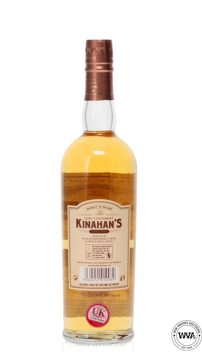 KINAHAN'S SMALL BATCH IRISH WHISKEY