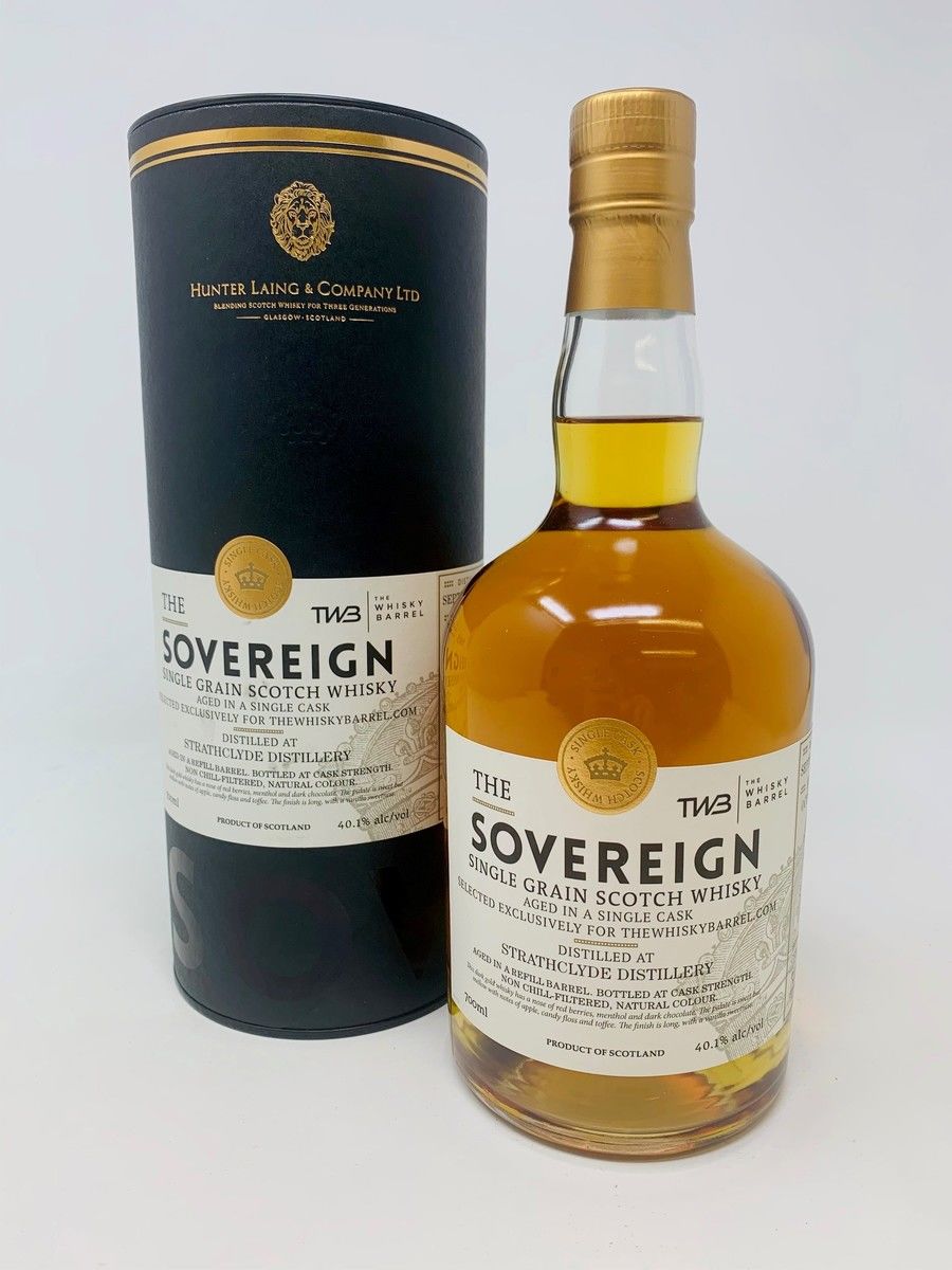 THE SOVEREIGN SINGLE GRAIN WHISKY 50 YEAR OLD FOR THE WHISKY BARREL