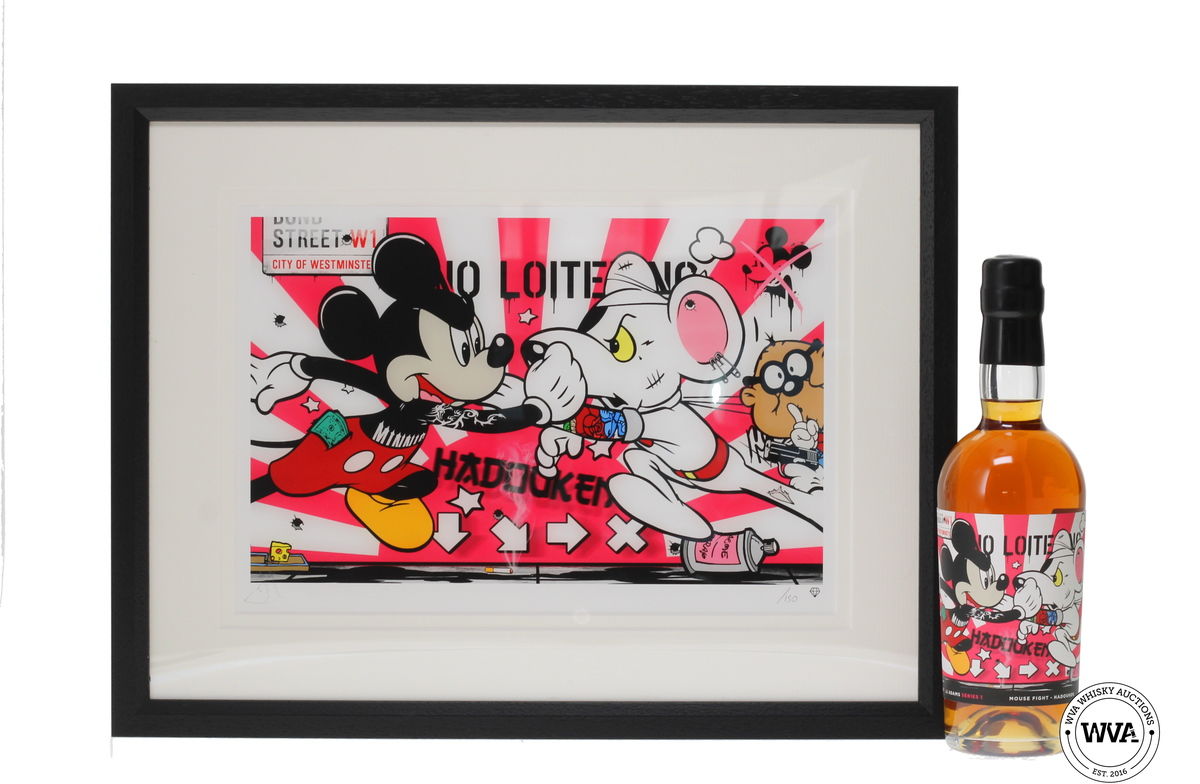 SPRINGBANK 27 YEAR OLD - MOUSE FIGHT SERIES 1 & PRINT