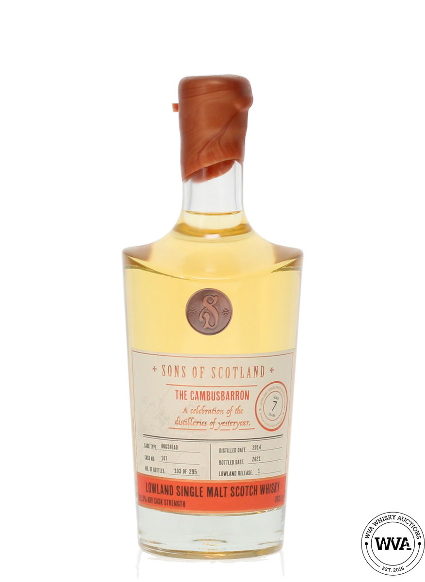 SONS OF SCOTLAND 7 YEAR OLD 2014 - THE CAMBUSBARRON