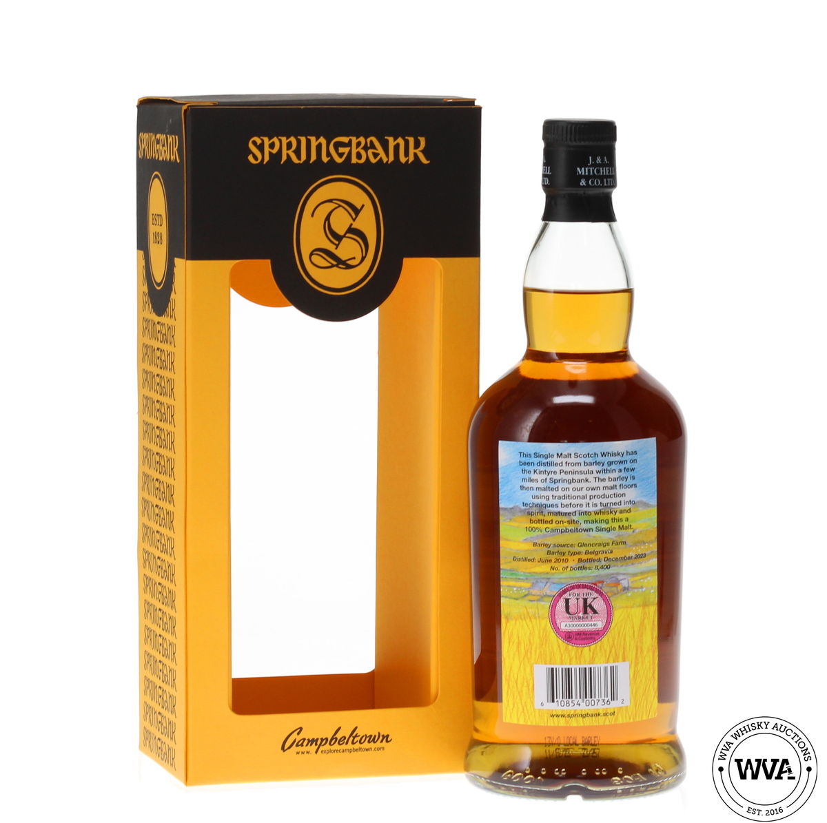 SPRINGBANK 13 YEAR OLD LOCAL BARLEY (2024 RELEASE)