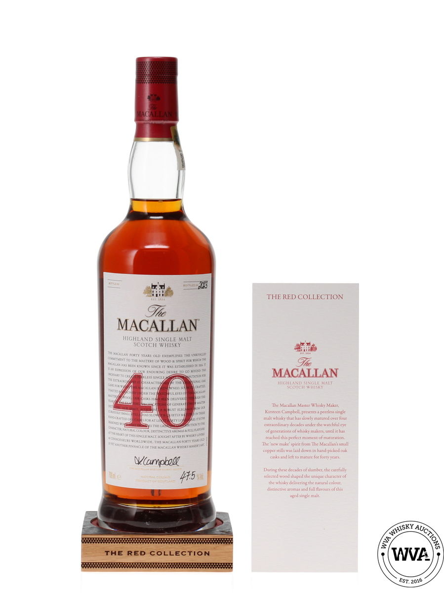 MACALLAN 40 YEAR OLD - THE RED COLLECTION (2023)
