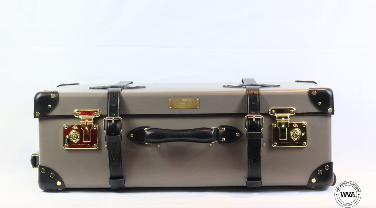 MACALLAN JAMES BOND  - DECADE I-VI & GLOBE TROTTER CASE WITH PRINTS