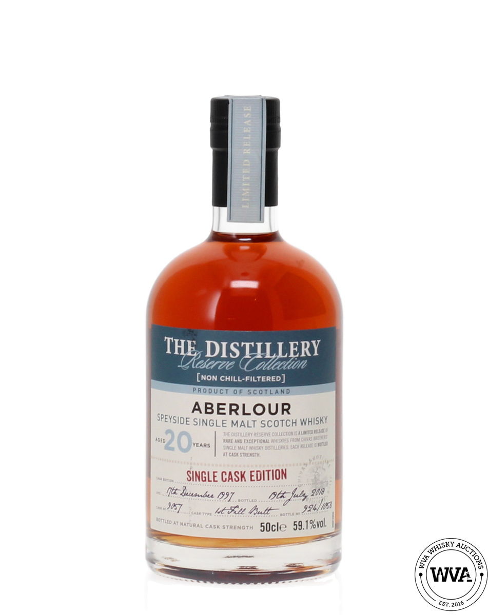 ABERLOUR 20 YEAR OLD SINGLE CASK EDITION  #9057 - THE DISTILLERY RESERVE COLLECTION