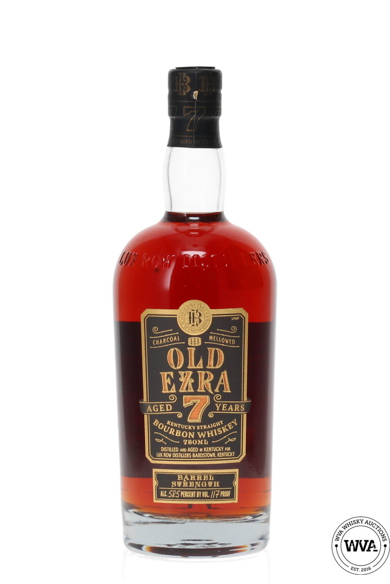 OLD EZRA 7 YEAR OLD BOURBON WHISKEY