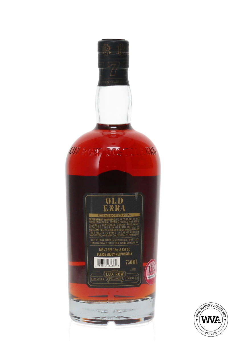 OLD EZRA 7 YEAR OLD BOURBON WHISKEY