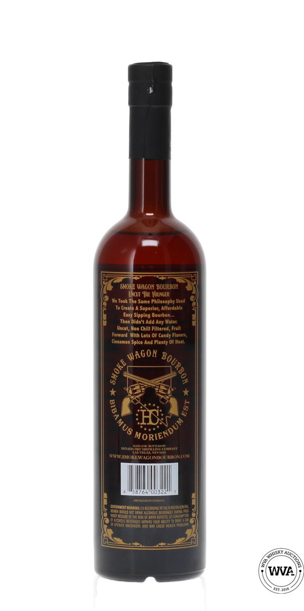 SMOKE WAGON - LAS VEGAS STRAIGHT BOURBON WHISKEY