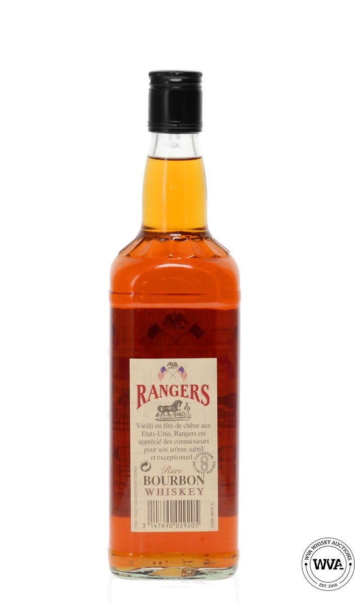 RANGERS - RARE BOURBON WHISKEY