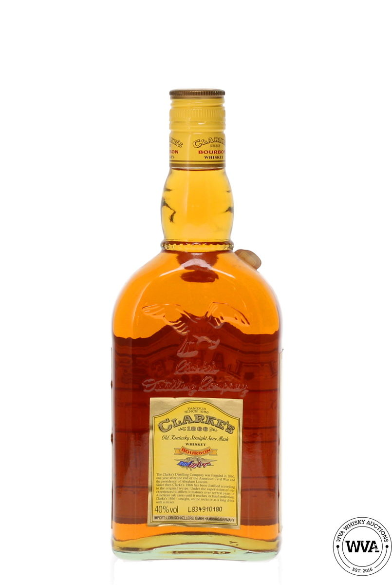 CLARKE'S - OLD KENTUCKY STRAIGHT SOUR MASH