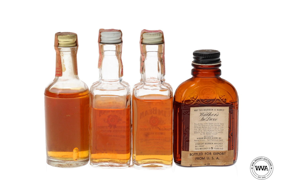 BOURBON WHISKEY MINIATURES