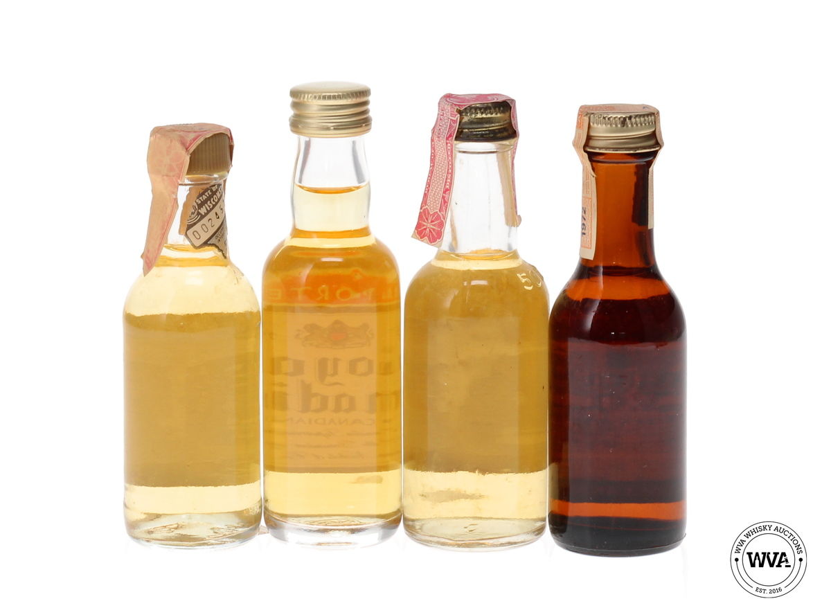 CANADIAN WHISKEY MINIATURES