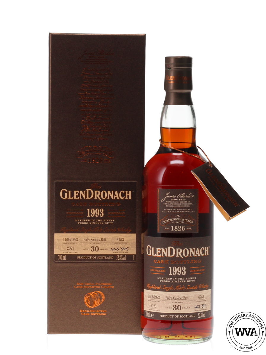 GLENDRONACH 30 YEAR OLD 1993 - SINGLE CASK #6753 UK EXCLUSIVE