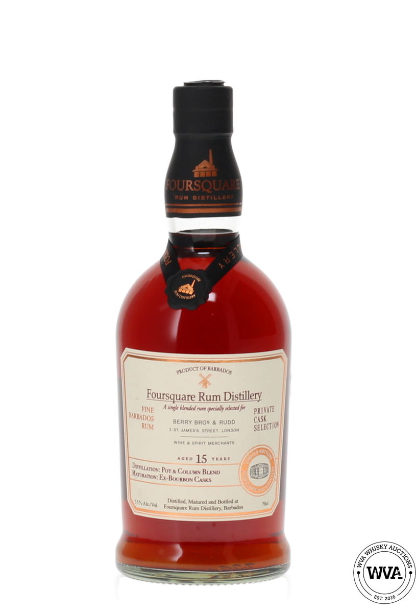 FOURSQUARE 15 YEAR OLD - BERRY BROs & RUDD PRIVATE CASK SELECTION