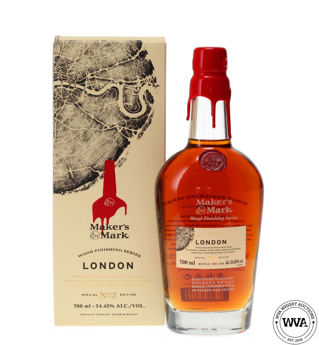 MAKERS MARK WOOD FINISH - LONDON EDITION NO.3
