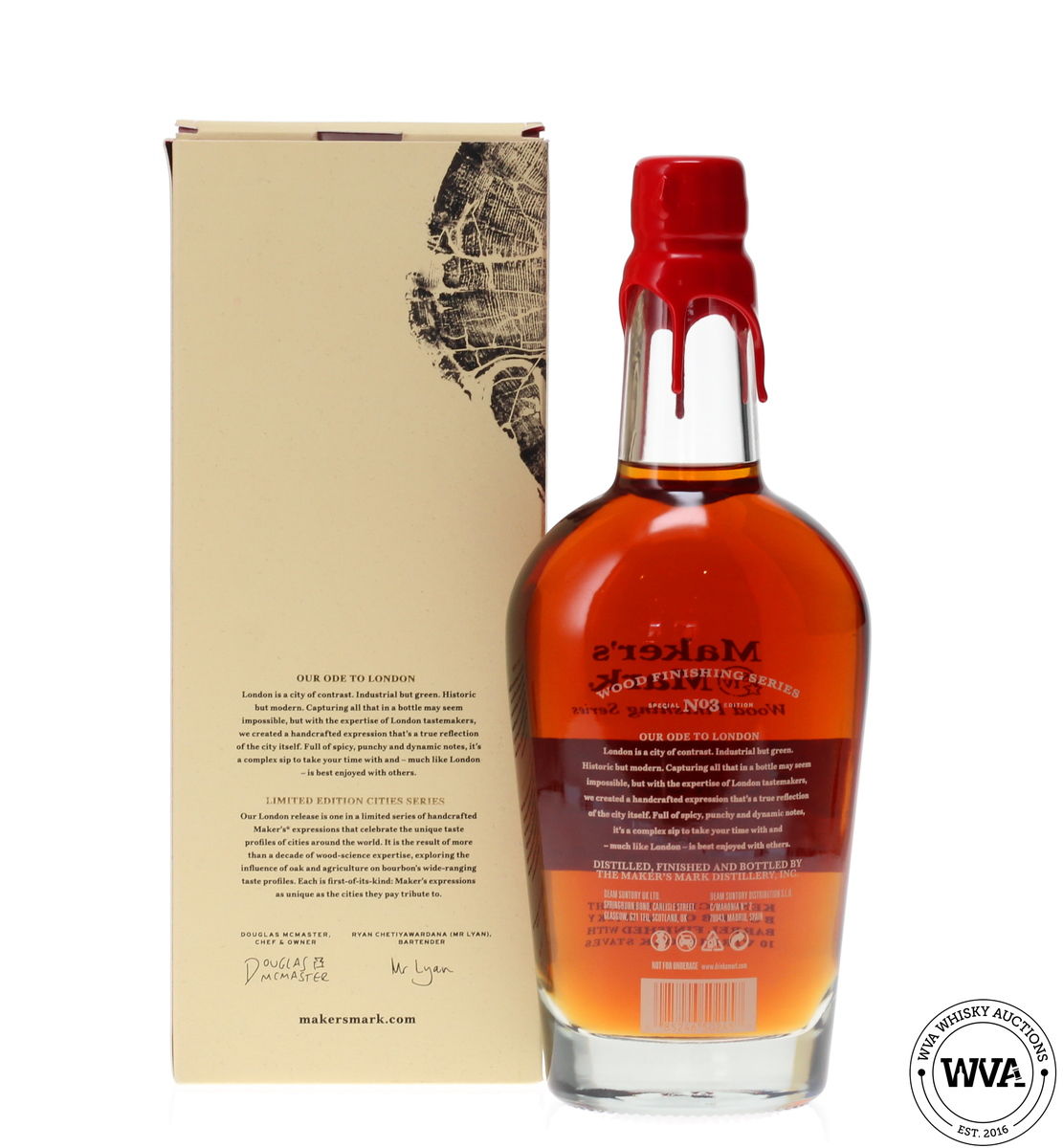 MAKERS MARK WOOD FINISH - LONDON EDITION NO.3