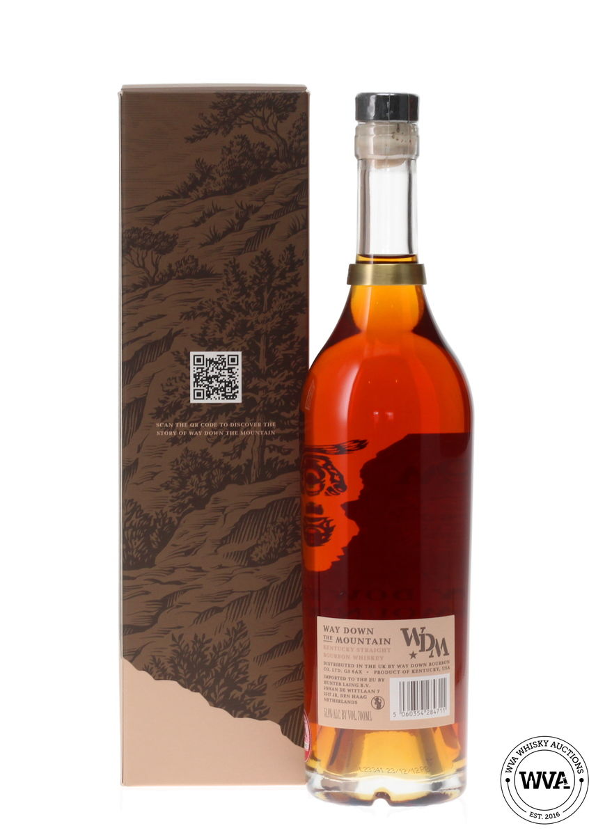 WAY DOWN THE MOUNTAIN 1996 25 YEAR OLD BOURBON BATCH NO.1