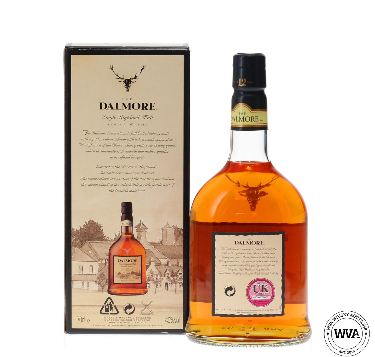 DALMORE 12 YEAR OLD - PRE 2007