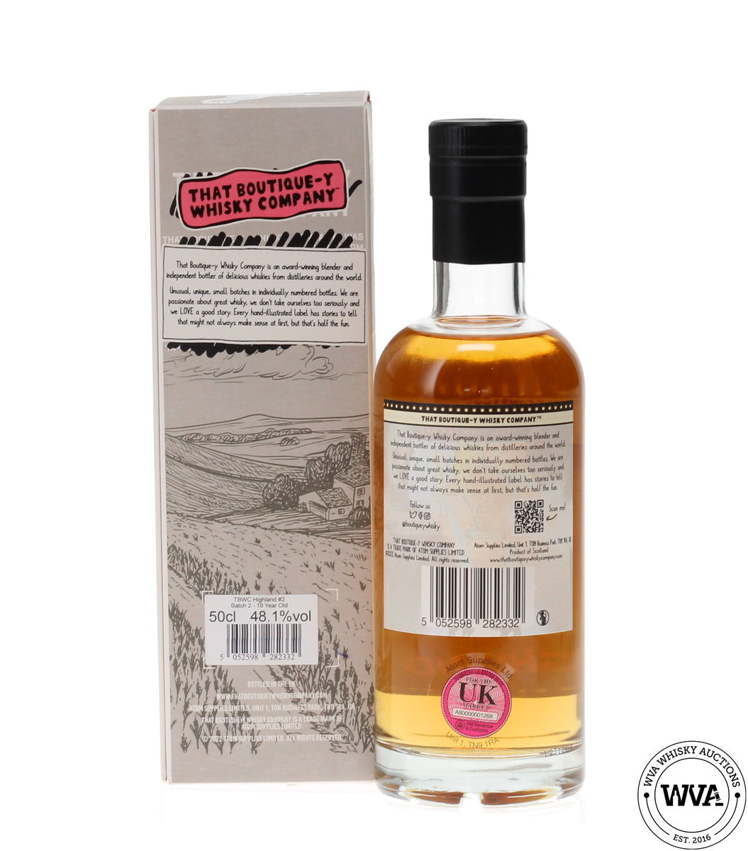 HIGHLAND #2 19 YEAR OLD - BATCH 2 - THAT BOUTIQUE-Y WHISKY COMPANY