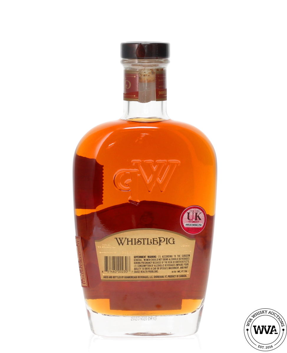 WHISTLEPIG 10 YEAR OLD SINGLE BARREL RYE WHISKEY - JEROBOAMS EXCLUSIVE