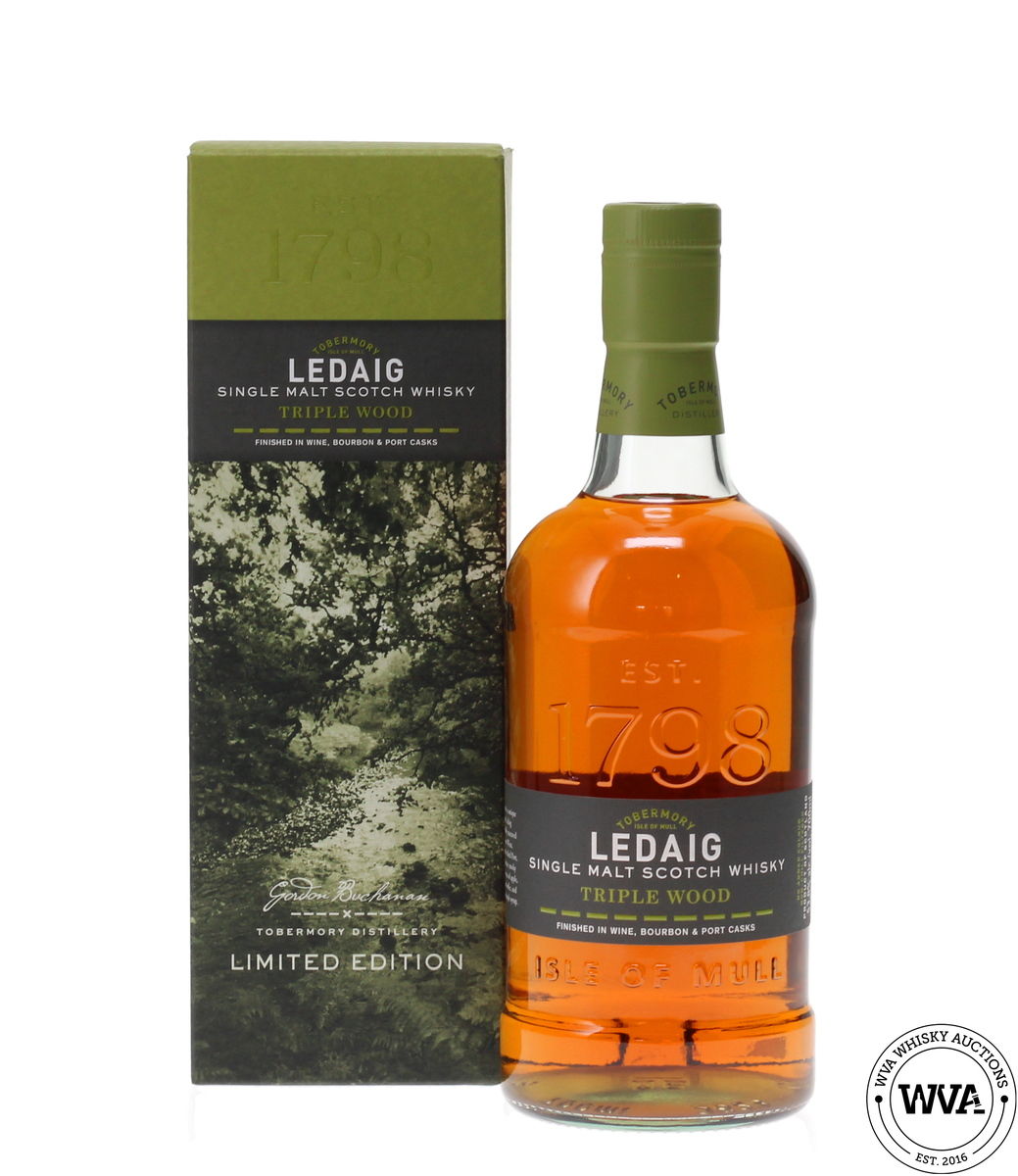 LEDAIG TRIPLE WOOD SCOTCH WHISKY