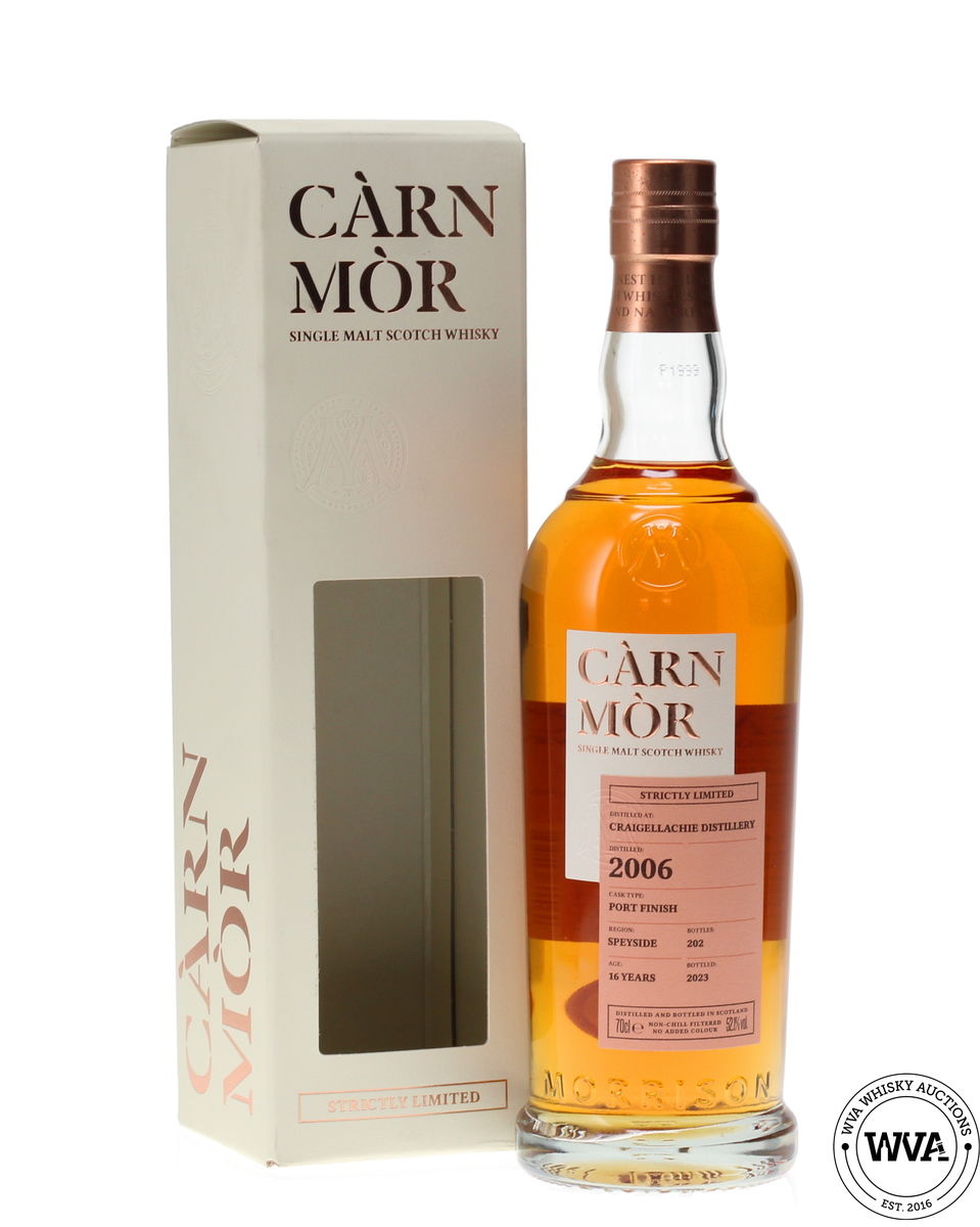 CRAIGELLACHIE 16 YEAR OLD 2006 CARN MOR STRICTLY LIMITED