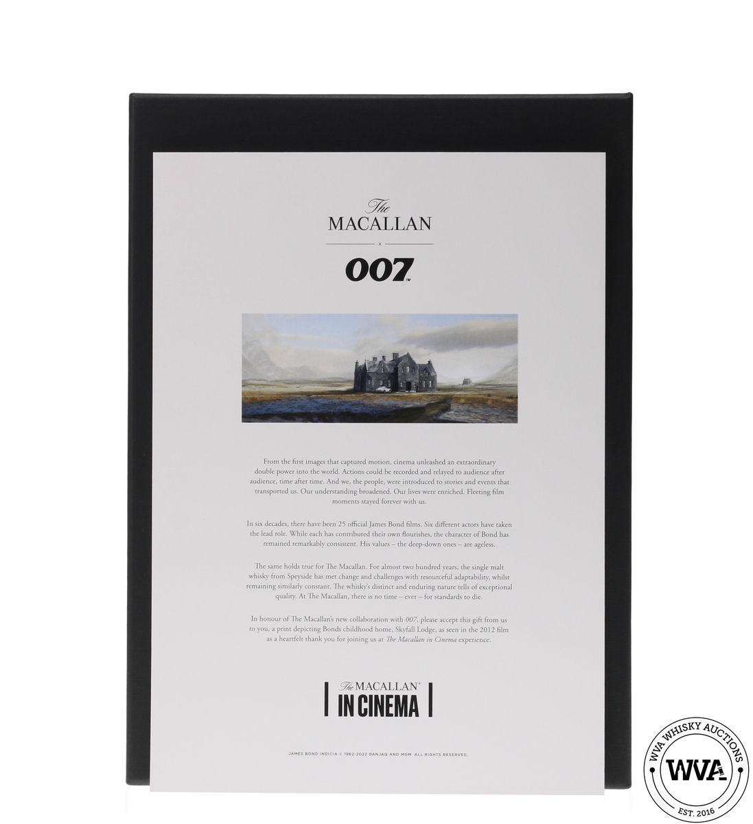 MACALLAN - JAMES BOND 007 SKYFALL PRINT