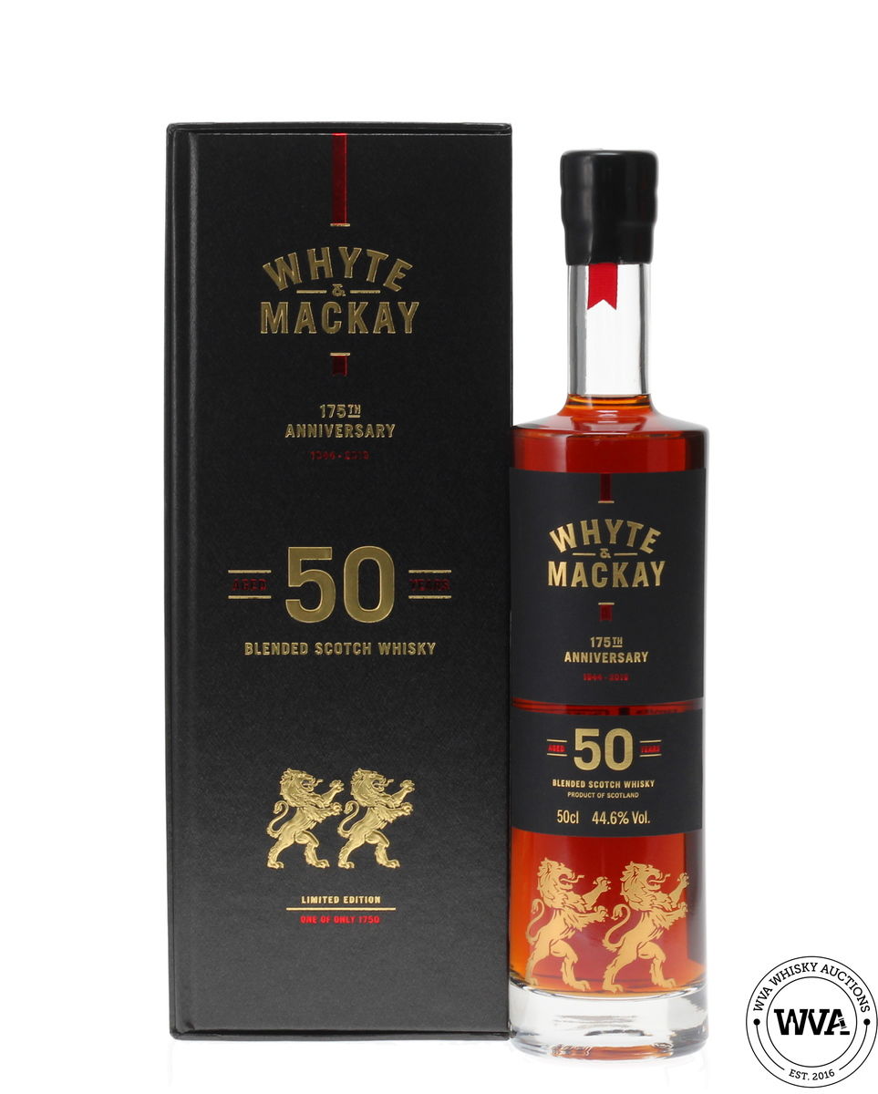 WHYTE & MACKAY 50 YEAR OLD 175TH ANNIVERSARY 