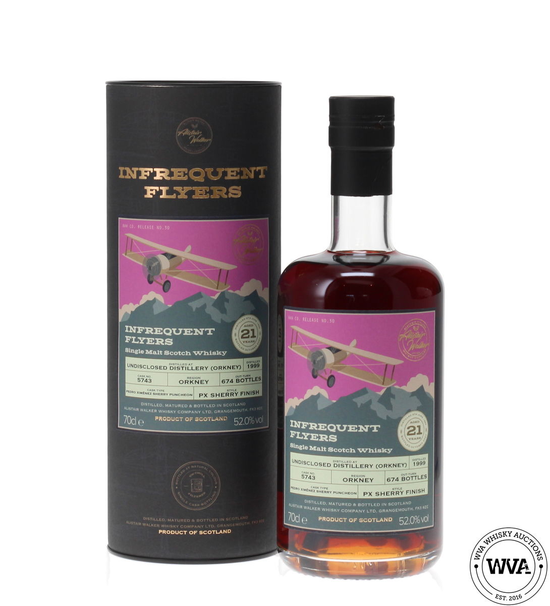 UNDISCLOSED ORKNEY 21 YEAR OLD - INFREQUENT FLYERS RELEASE NO.30