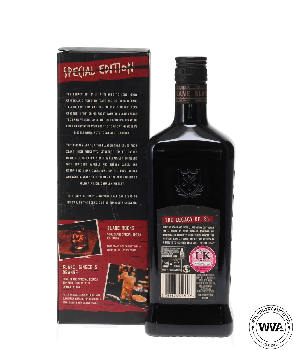 SLANE IRISH WHISKEY - SPECIAL EDITION