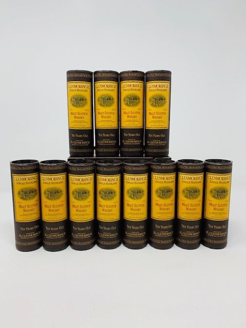 12 X GLENMORANGIE 5CL MINIATURES 